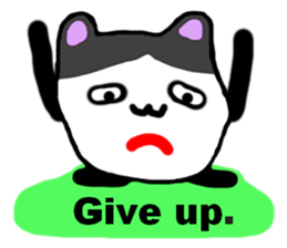 The strange animal (English version) sticker #6250749