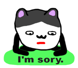 The strange animal (English version) sticker #6250754