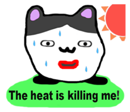 The strange animal (English version) sticker #6250758