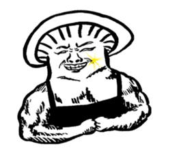 Muscle Mushroom sticker #6250885