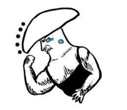 Muscle Mushroom sticker #6250895