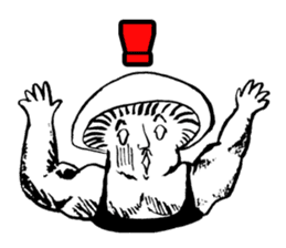 Muscle Mushroom sticker #6250897