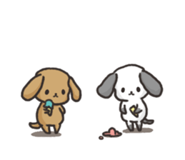 Corocoro small Dogs Sticker sticker #6251759