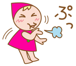 Heartwarming dwarf-chan2 sticker #6251859