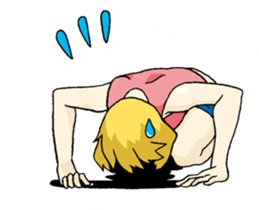 Naughtiness Garl sticker #6252044