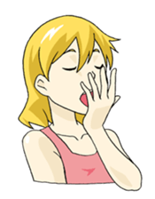 Naughtiness Garl sticker #6252051