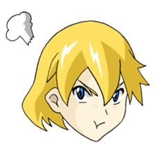 Naughtiness Garl sticker #6252061