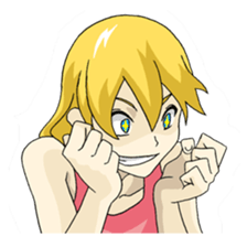 Naughtiness Garl sticker #6252067