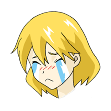 Naughtiness Garl sticker #6252074