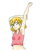 Naughtiness Garl sticker #6252078