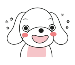My lovely puppy, Wandoo sticker #6252360