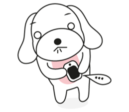 My lovely puppy, Wandoo sticker #6252362