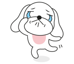 My lovely puppy, Wandoo sticker #6252363