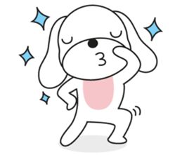 My lovely puppy, Wandoo sticker #6252364