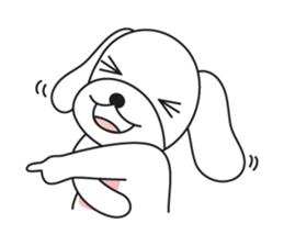 My lovely puppy, Wandoo sticker #6252366