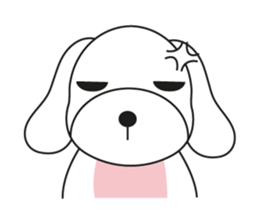 My lovely puppy, Wandoo sticker #6252369