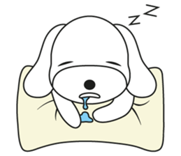 My lovely puppy, Wandoo sticker #6252372