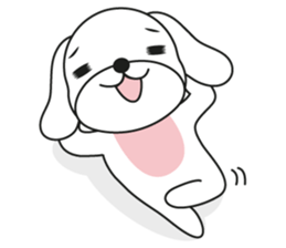 My lovely puppy, Wandoo sticker #6252373