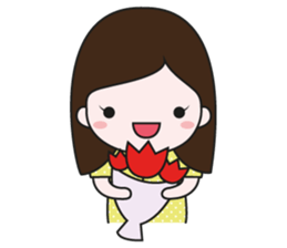 My lovely puppy, Wandoo sticker #6252398