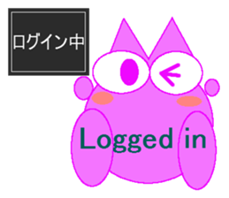 color color cat(GAME Sticker) sticker #6252600