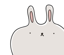 Relax rabbit - English ver. sticker #6252710