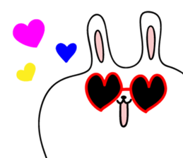 Relax rabbit - English ver. sticker #6252711