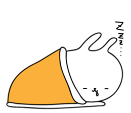 Relax rabbit - English ver. sticker #6252719