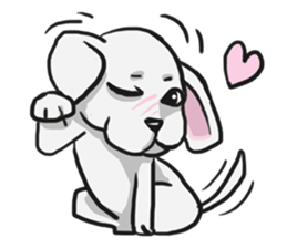 AsB - Comic Puppy Girls sticker #6252882