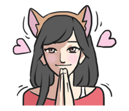 AsB - Comic Puppy Girls sticker #6252887
