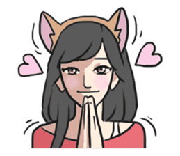 AsB - Comic Puppy Girls sticker #6252887