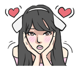 AsB - Comic Puppy Girls sticker #6252889