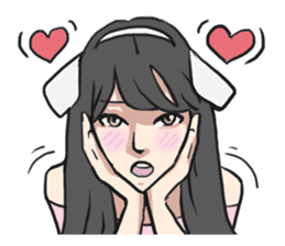 AsB - Comic Puppy Girls sticker #6252889