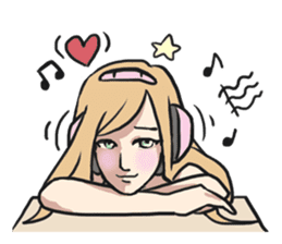 AsB - Comic Puppy Girls sticker #6252891