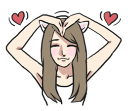 AsB - Comic Puppy Girls sticker #6252895
