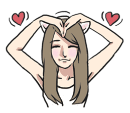 AsB - Comic Puppy Girls sticker #6252895