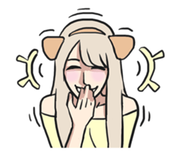 AsB - Comic Puppy Girls sticker #6252899