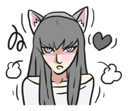 AsB - Comic Puppy Girls sticker #6252909