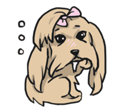 AsB - Comic Puppy Girls sticker #6252912