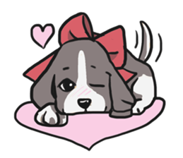 AsB - Comic Puppy Girls sticker #6252916