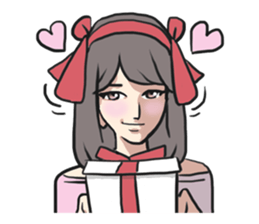 AsB - Comic Puppy Girls sticker #6252917