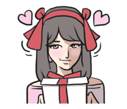 AsB - Comic Puppy Girls sticker #6252917