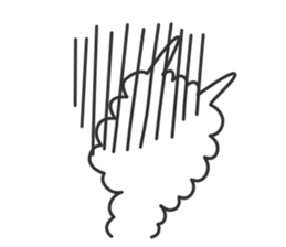 Happy Alpaca Sticker sticker #6252992