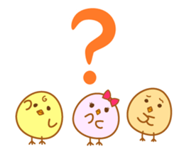 chick chick chick! sticker #6253135