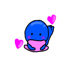 blueblue man"4" sticker #6253327