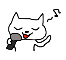 Surreal young cat sticker #6253614