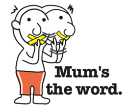 I am easy-carefree. sticker #6254099