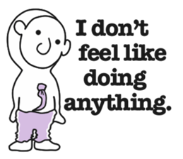 I am easy-carefree. sticker #6254104