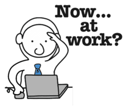 I am easy-carefree. sticker #6254106