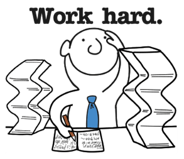 I am easy-carefree. sticker #6254109