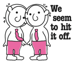 I am easy-carefree. sticker #6254112